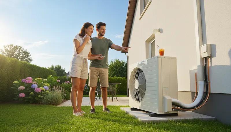 Illustration of lennox: brand of heating and cooling systems