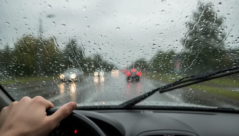 Illustration of windscreen: the front window of a vehicle