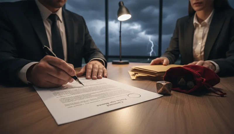Illustration of the die is cast: A decision has been made, can't be changed.