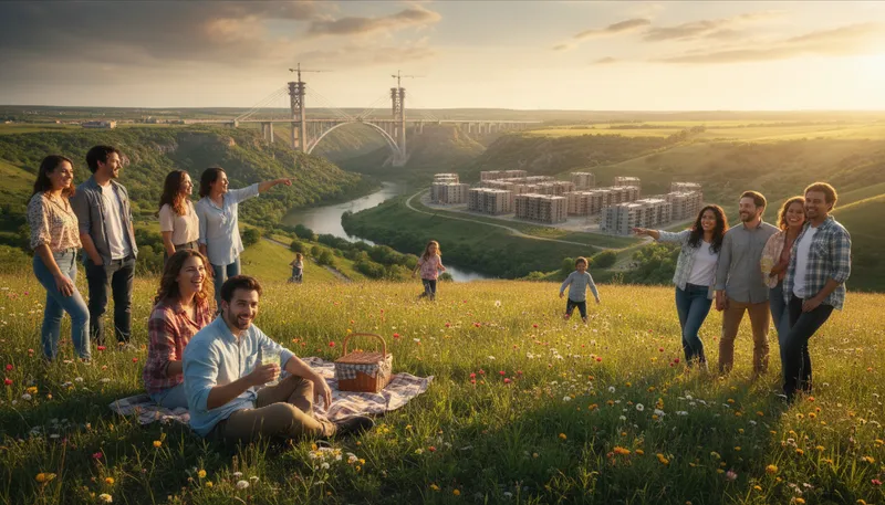 Illustration of good time coming: a positive future is expected.