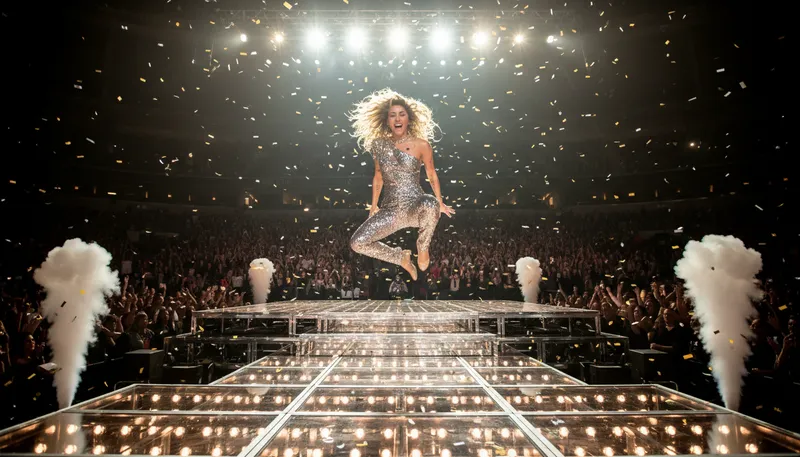 Illustration of miley: A popular singer and actress known for her style.