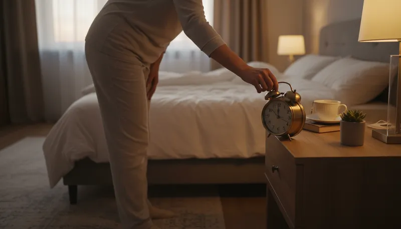 Illustration of put the clock forward: Adjust the time to a later hour.