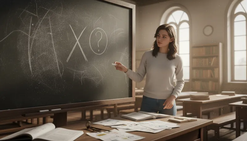 Illustration of xs: a variable in mathematics