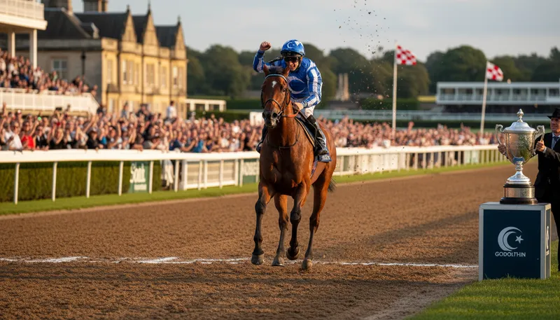 Illustration of godolphin: a famous thoroughbred horse lineage.