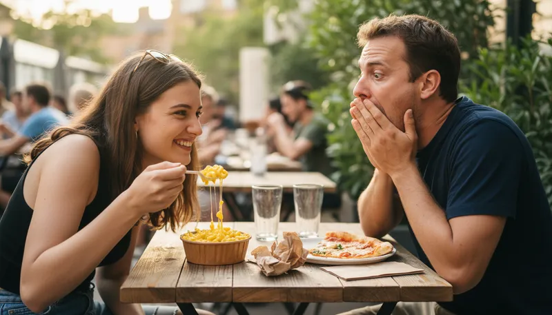 Illustration of gag me with a spoon: expressing strong dislike or disgust