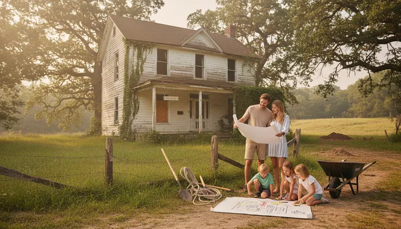 Illustration of renovate: To restore or improve something.