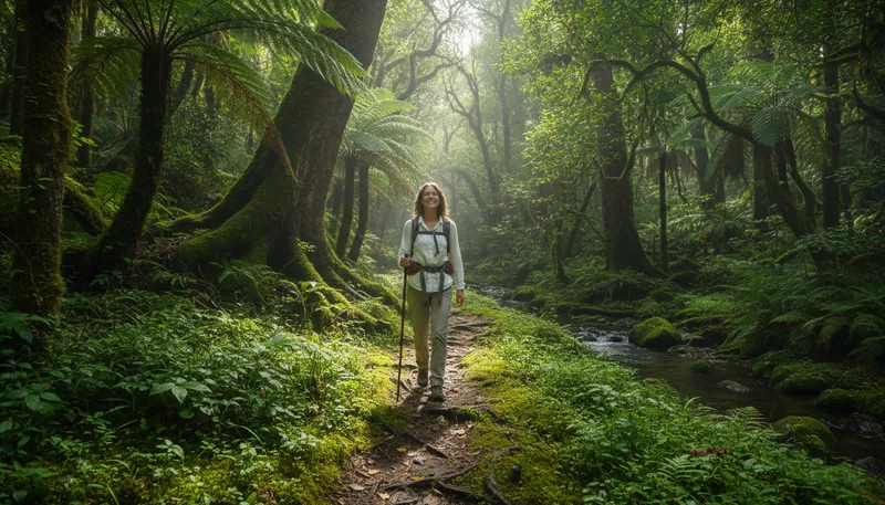 Illustration of silva: a name meaning forest or woods in Latin.