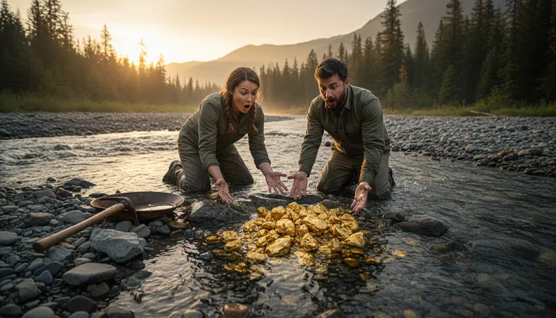 Illustration of mother lode: a rich source of something valuable