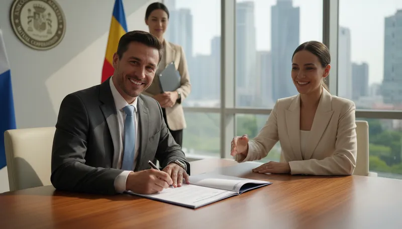 Illustration of official: person authorized to perform duties