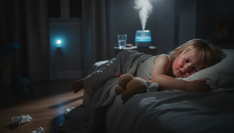 Illustration of feverish: Having a high fever or intense excitement.
