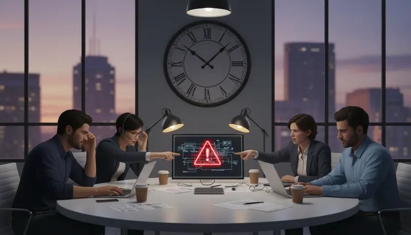 Illustration of on the clock: working during paid hours