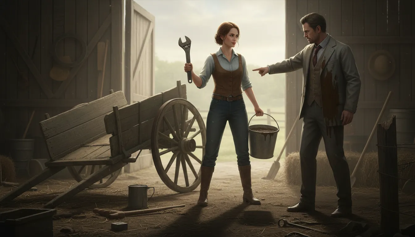 Ilustração de fix someone's wagon: Punish or get revenge on a person.
