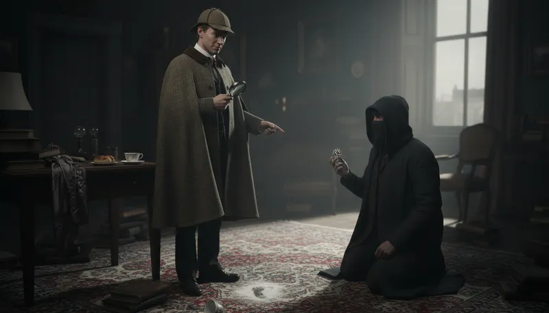 Illustration of sherlock: a fictional detective known for solving mysteries