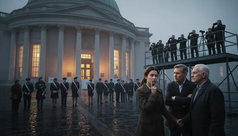 Illustration of who watches the watchers: who monitors those in power