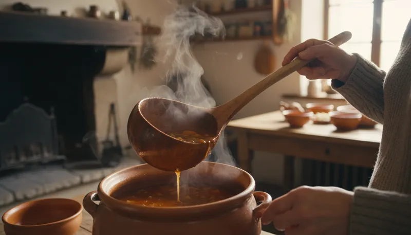 Illustration of poon: A type of utensil for eating.