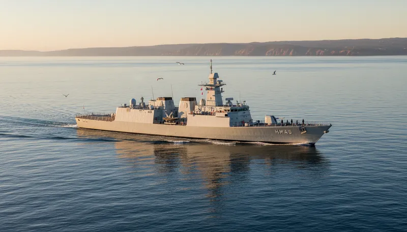Illustration of hmas: A prefix for Australian naval ships.