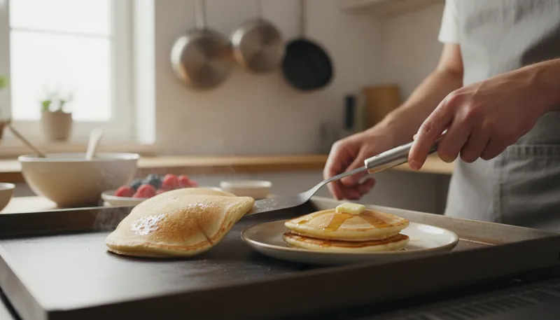 Illustration of spatula: A kitchen tool for flipping or spreading.