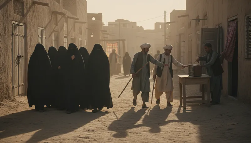 Illustration of taliban: An Islamist militant group based in Afghanistan.