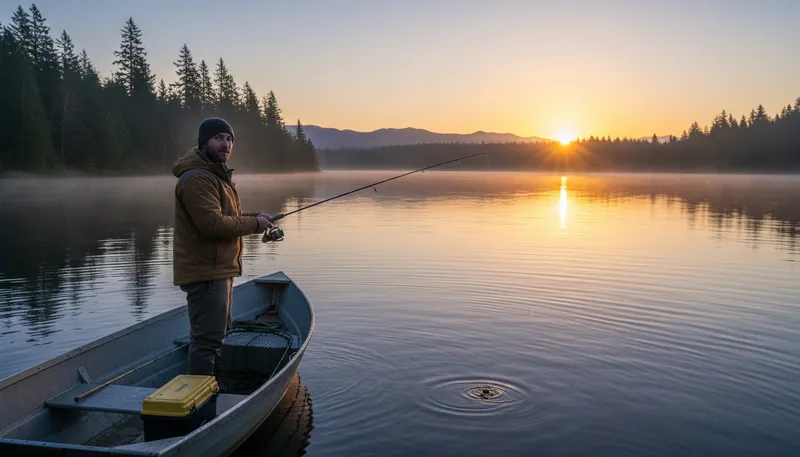 Illustration of laker: A person who lives near a lake.