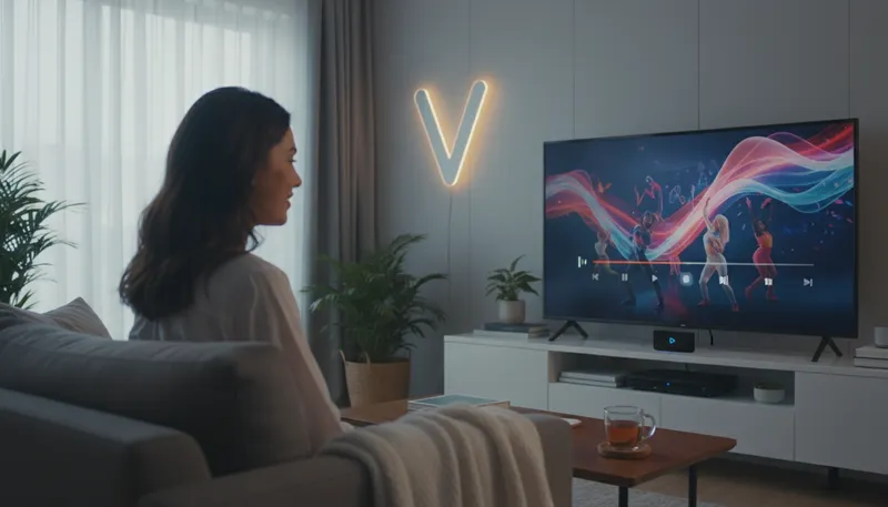 Illustration of vevo: A video platform for music content.