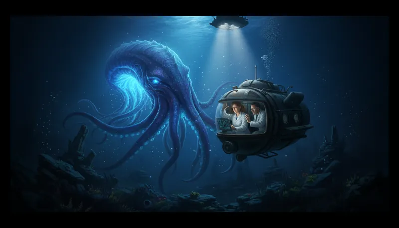 Illustration of unknowable: Impossible to understand or comprehend.