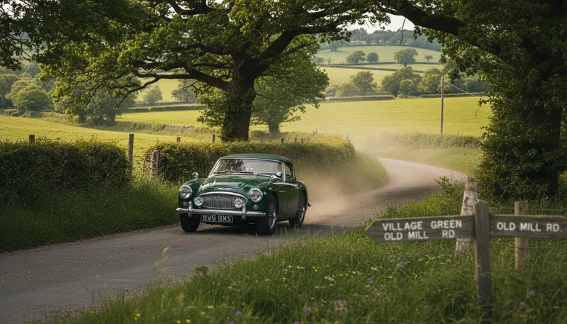 Illustration of healey: A surname or a type of car model.
