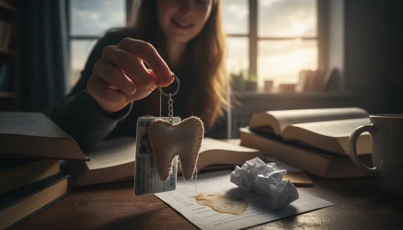 Illustration of by the skin of one's teeth: barely managing to succeed.