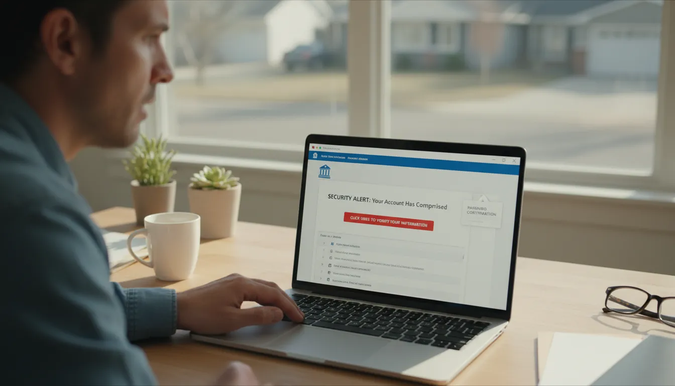 ภาพประกอบของ phish: To trick someone into giving personal information.