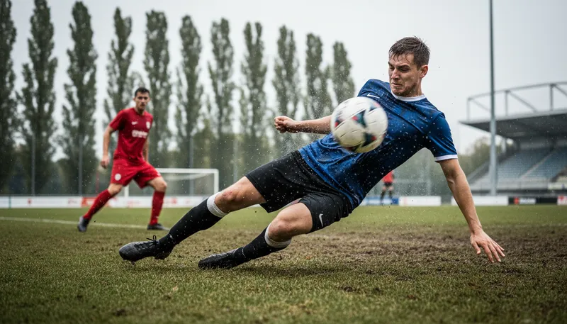 Illustration of defender: a player who prevents scoring
