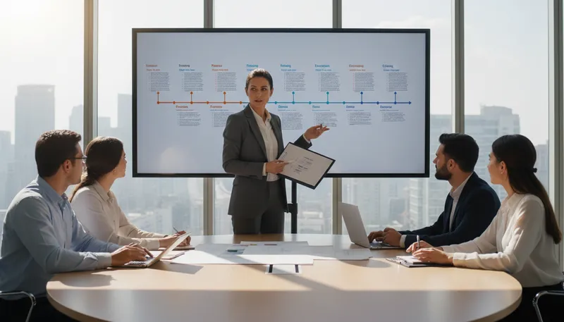 Illustration of run: to manage or lead an organization