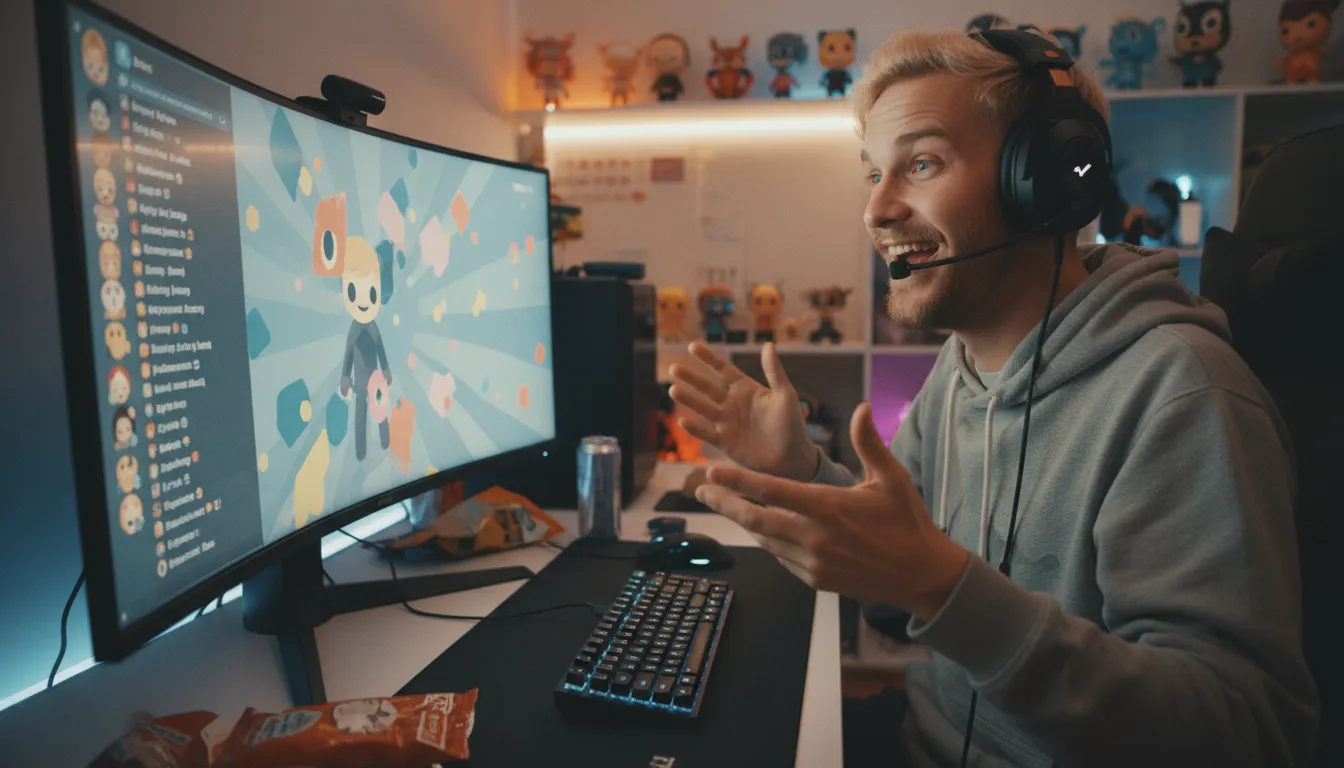 PewDiePie का चित्र: A popular YouTuber known for gaming content.