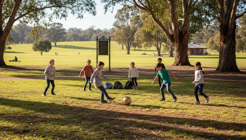 Illustration of essendon: A suburb in Melbourne, Australia.