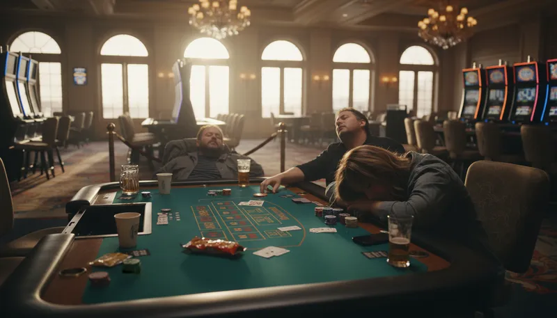 Illustration of casino: A place for gambling and entertainment.
