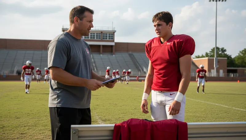 Illustration of redshirt: To delay a student-athlete's participation in sports.
