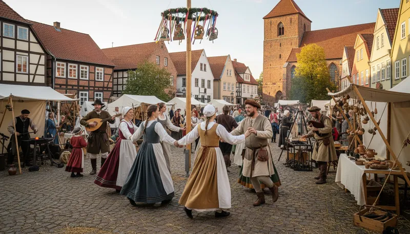 Illustration of mecklenburg: A region in northern Germany.