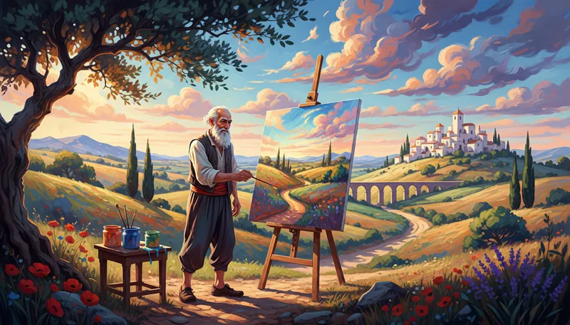 Illustration of greco: A surname, often associated with artists or athletes.