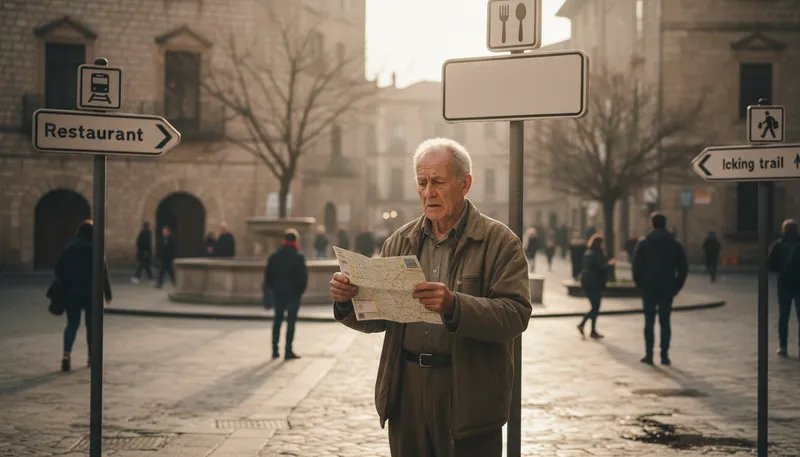 Illustration of illiterate: Unable to read or write.