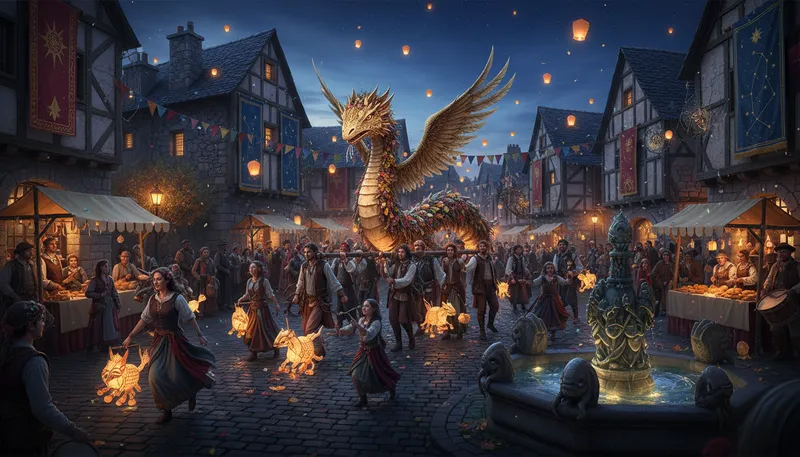 Illustration of mythos: A traditional story or set of beliefs.