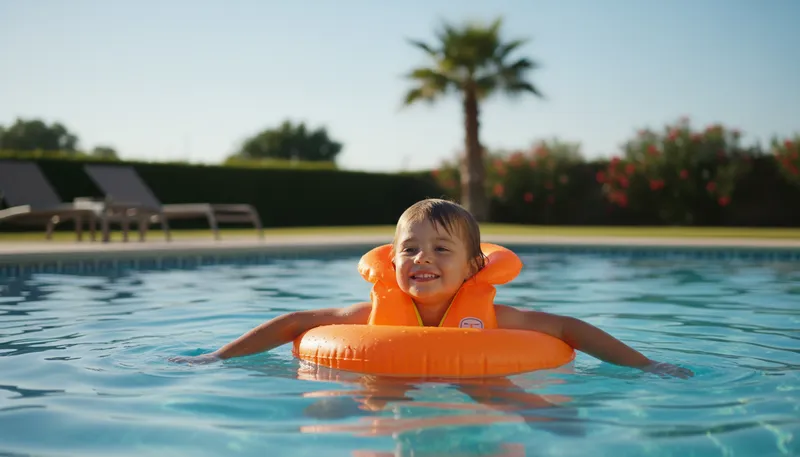 Illustration of flotation: the ability to float on water