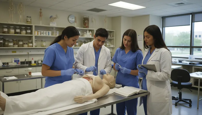 Illustration of cadaver: A dead body used for medical study.