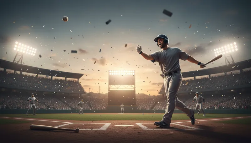 Illustration of dh: Designated hitter in baseball.