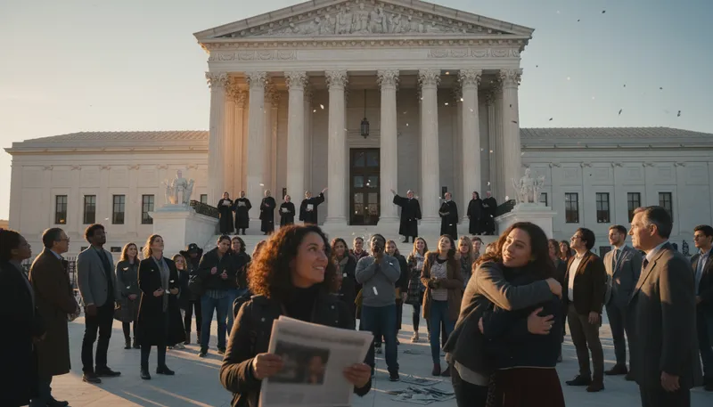 Illustration of scotus: The Supreme Court of the United States.