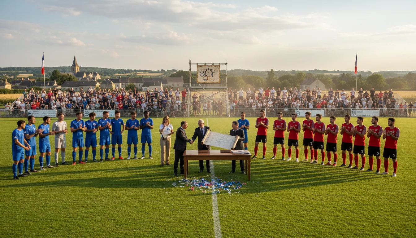 ภาพประกอบของ ligue: A French sports organization.