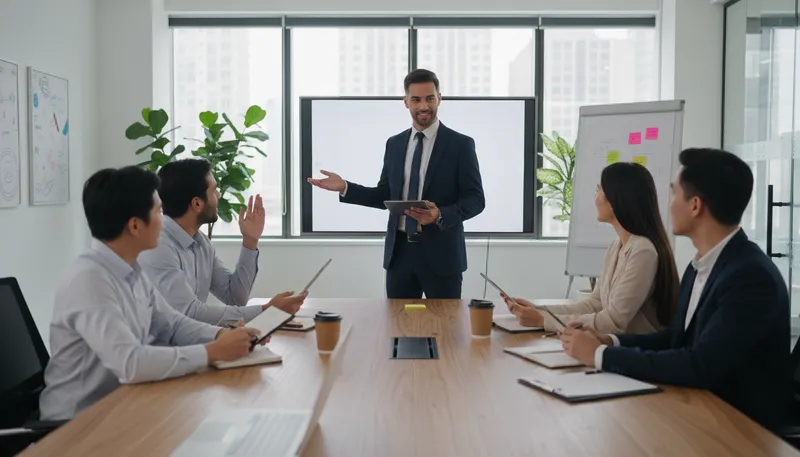 Illustration of head: to lead or direct a group