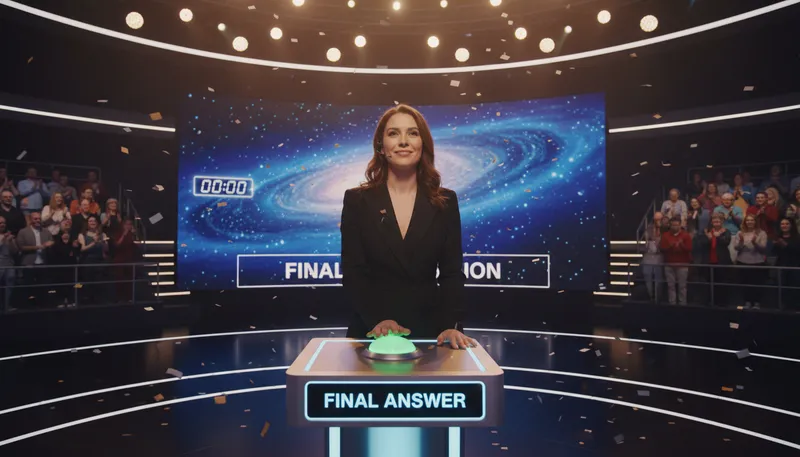 Illustration of contestant: A person who competes in a contest.
