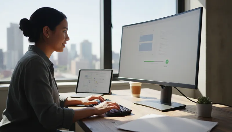 Illustration of cms: Content Management System for websites.