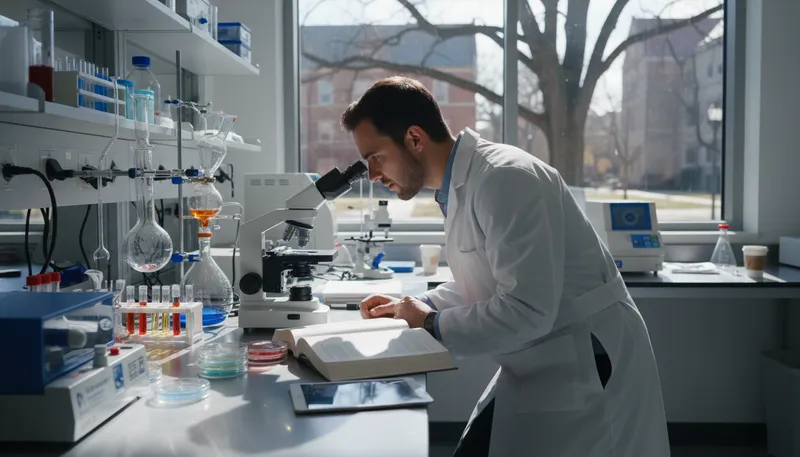 Illustration of postdoctoral: Referring to research after earning a doctorate.
