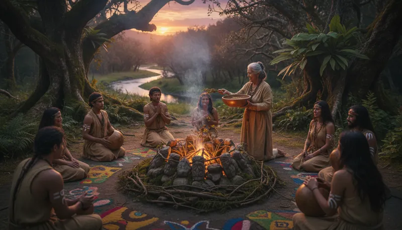 Illustration of anthropological: Relating to the study of human cultures.