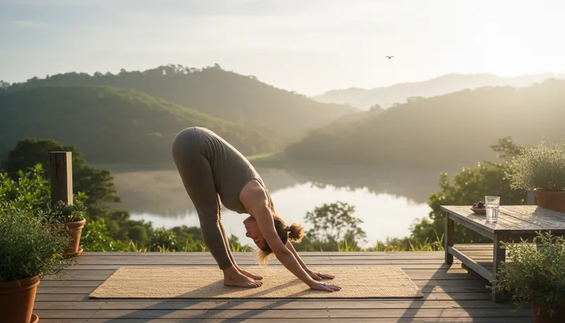 Illustration of wellbeing: The state of being comfortable and healthy.