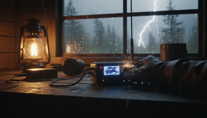 Illustration of transceiver: A device that can send and receive signals.